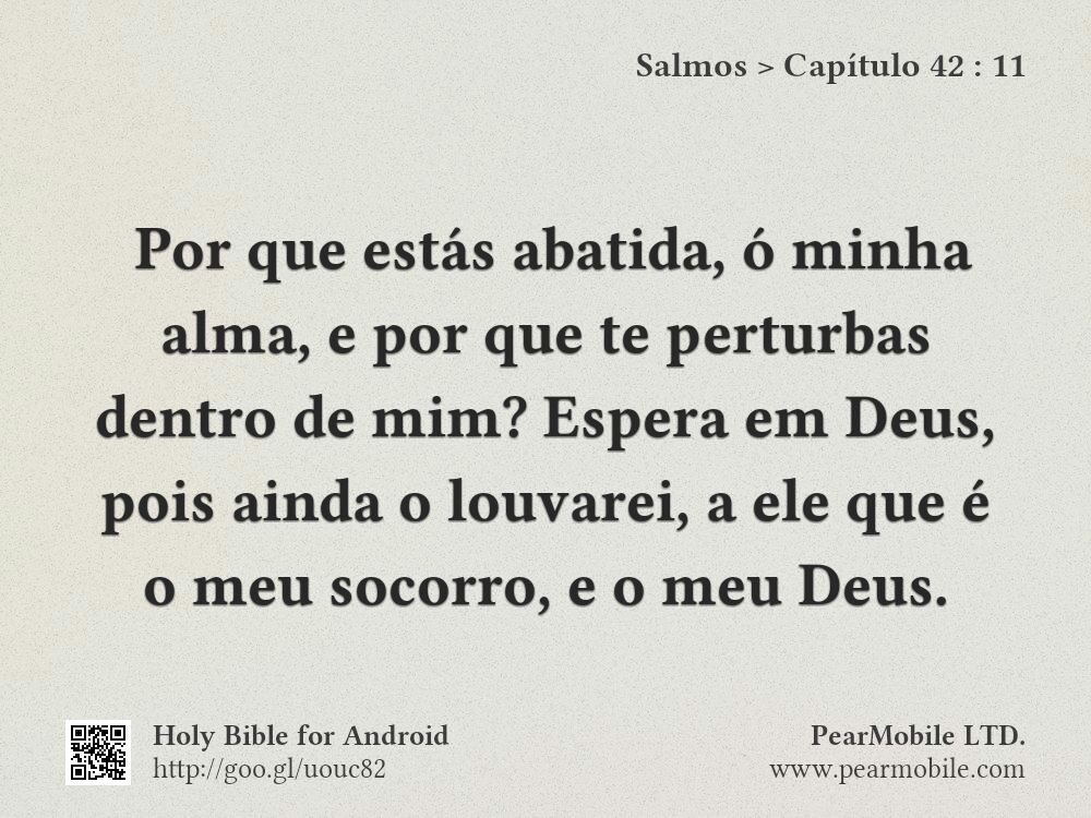 Salmos, Capítulo 42:11